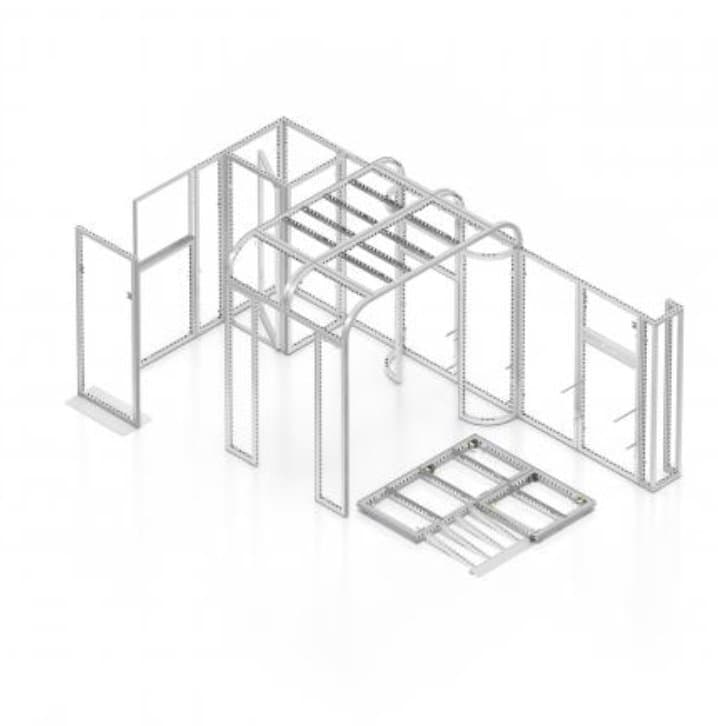 Matrix System modulair aluminium frame, basis voor maatwerk-stands